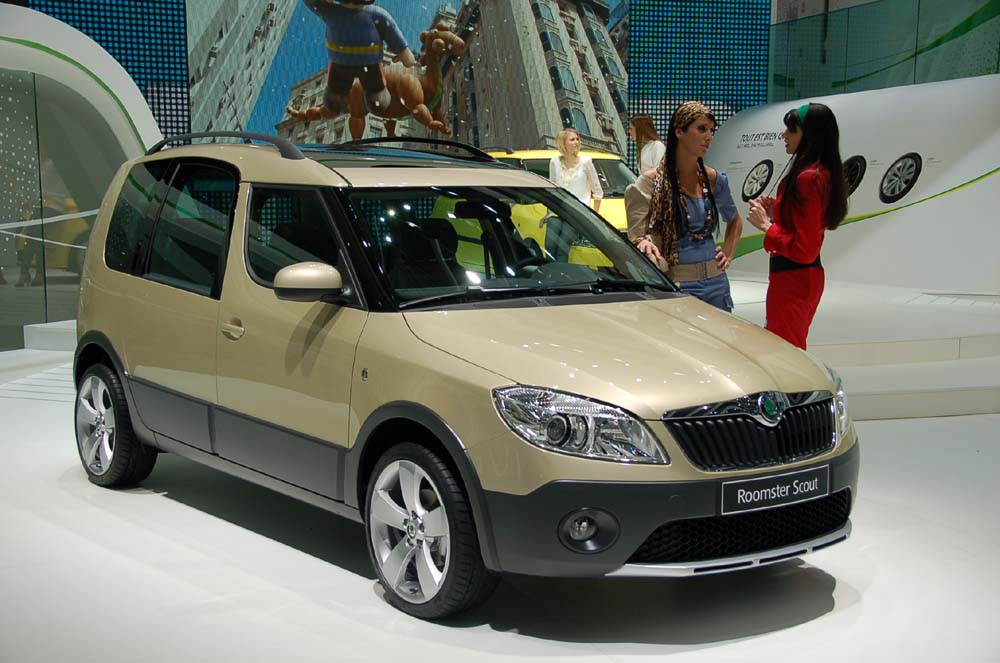 Skoda fabia roomster